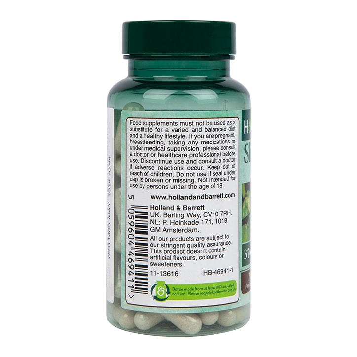 Holland & Barrett Slippery Elm Bark 370mg 90 Capsules
